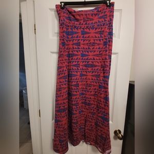 Patterned LuLaRoe Maxi Skirt